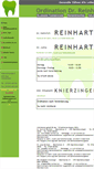 Mobile Screenshot of dr-reinhart.at